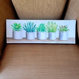 Succulent painting